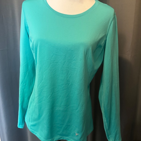 Old Navy teal workout top Medium - Picture 6 of 7